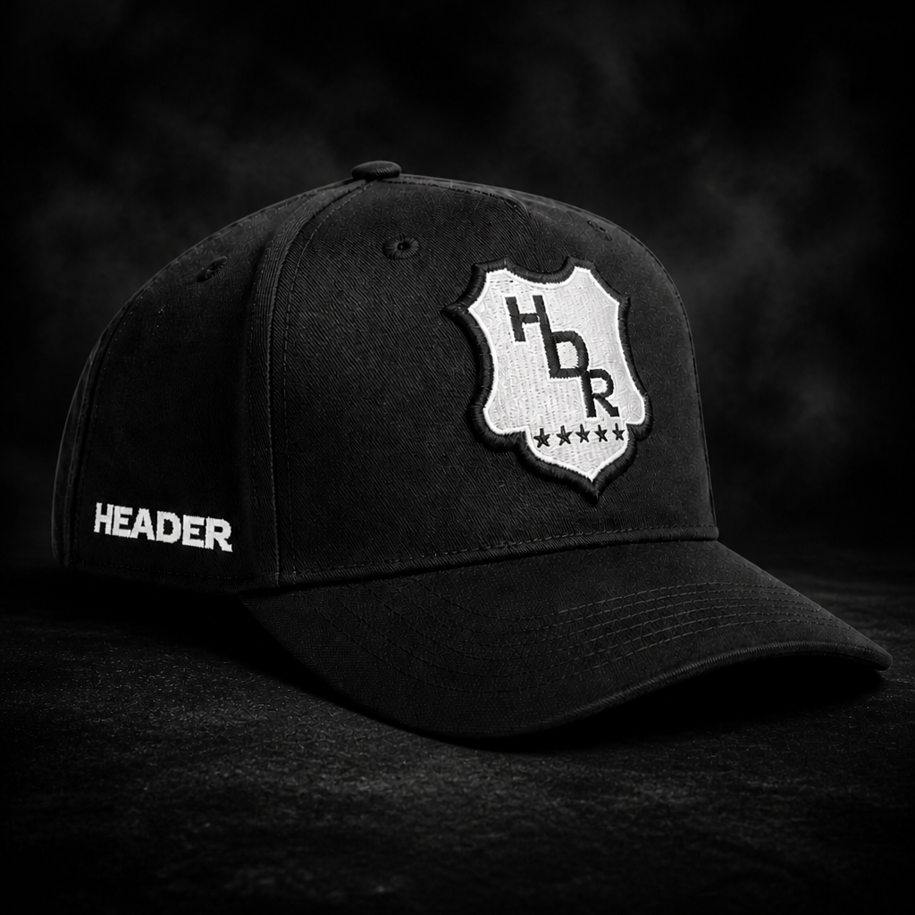 Black A-Frame Snap Back